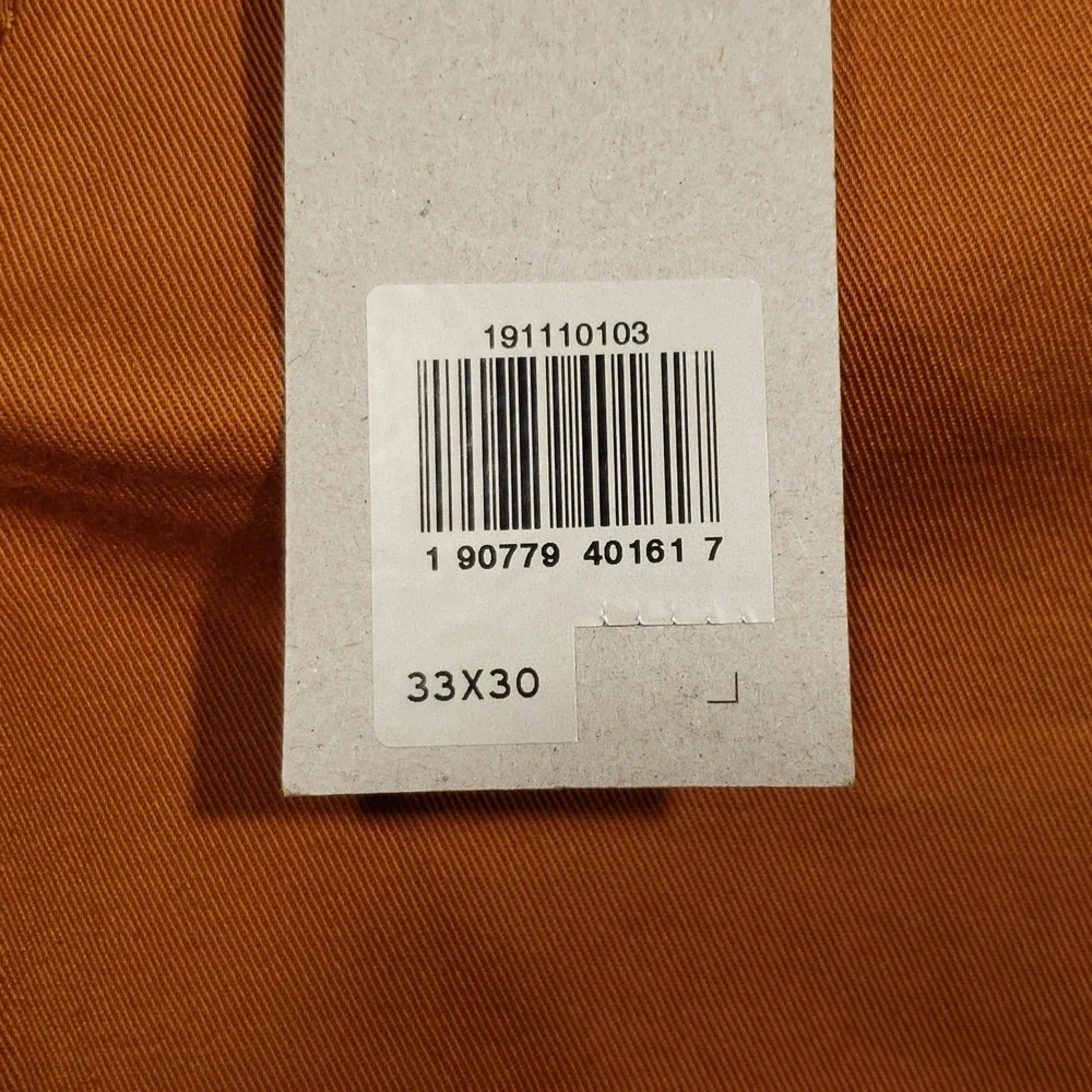 Levi's Commuter 511 Slim Pants Men 33x30 Brown 3M Reflective Cycling Jeans Denim